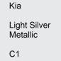 Preview: Kia, Light Silver Metallic, C1.